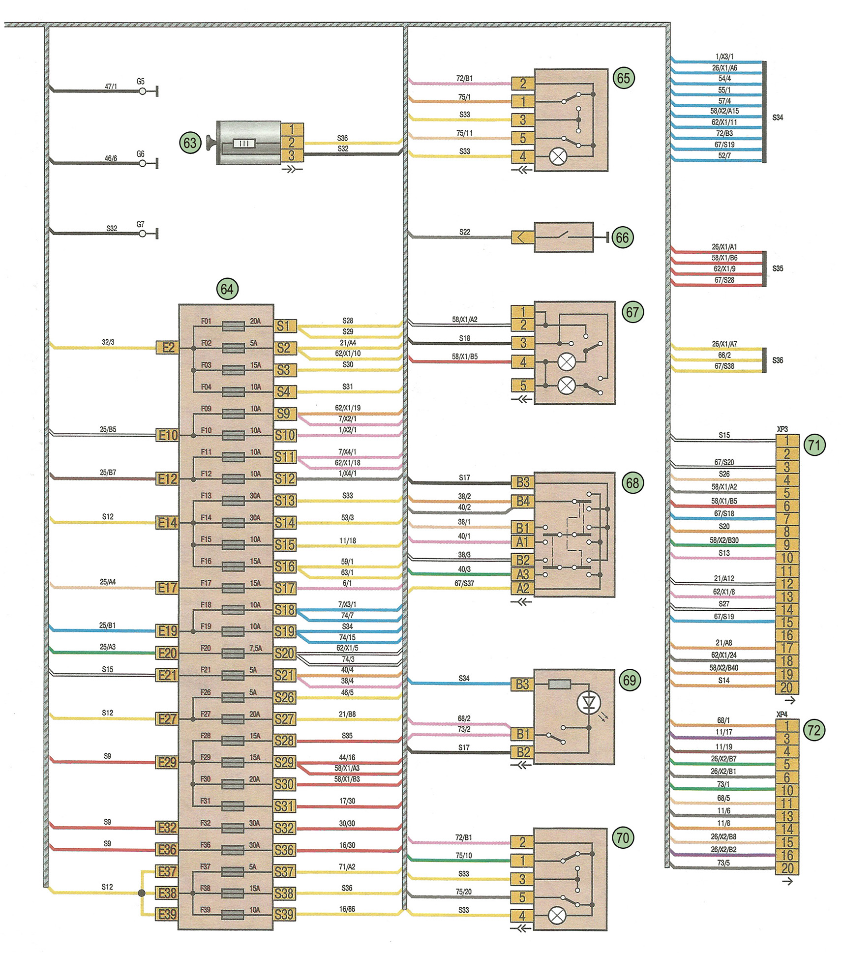 схема панели приборов ниссан альмера н16